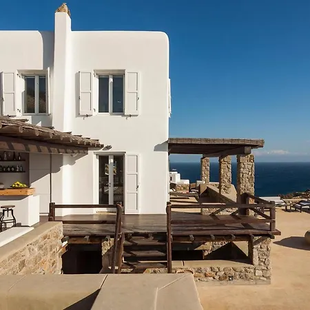 Newly Built Spectacular Sunset At St. John, Mykonos 빌라 *