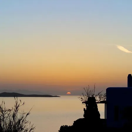 Newly Built Spectacular Sunset At St. John, Mykonos