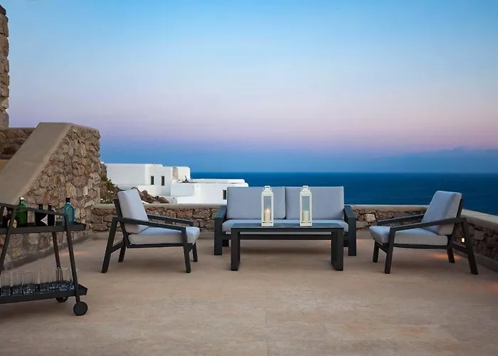 빌라 Newly Built Spectacular Sunset At St. John, Mykonos Agios Ioannis Diakoftis