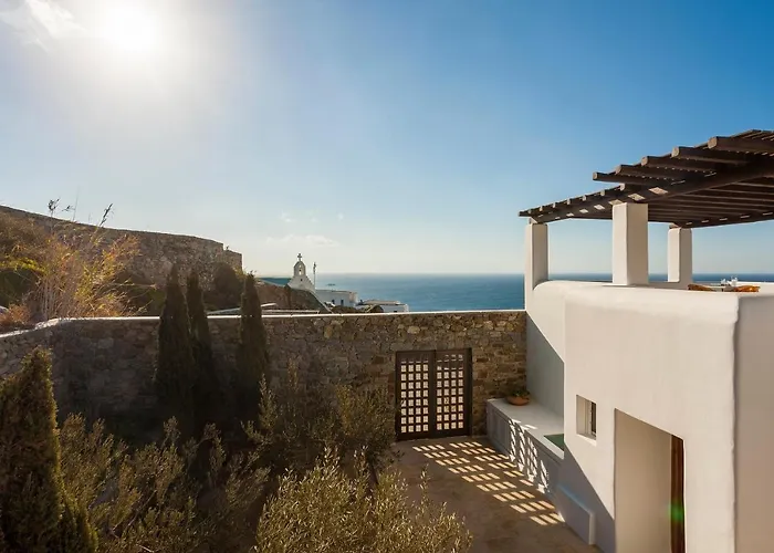 Newly Built Spectacular Sunset At St. John, Mykonos