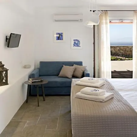 Newly Built Spectacular Sunset At St. John, Mykonos * Agios Ioannis Diakoftis