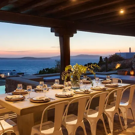 Newly Built Spectacular Sunset At St. John, Mykonos 빌라