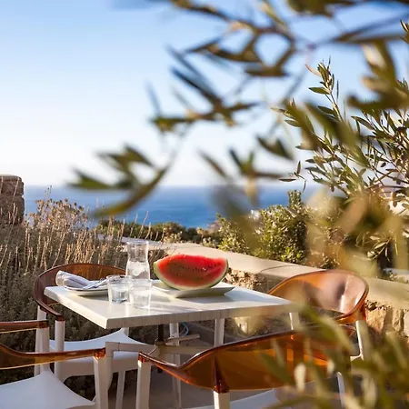 Newly Built Spectacular Sunset At St. John, Mykonos Villa Agios Ioannis Diakoftis