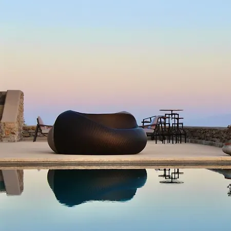 Newly Built Spectacular Sunset At St. John, Mykonos 빌라 Agios Ioannis Diakoftis