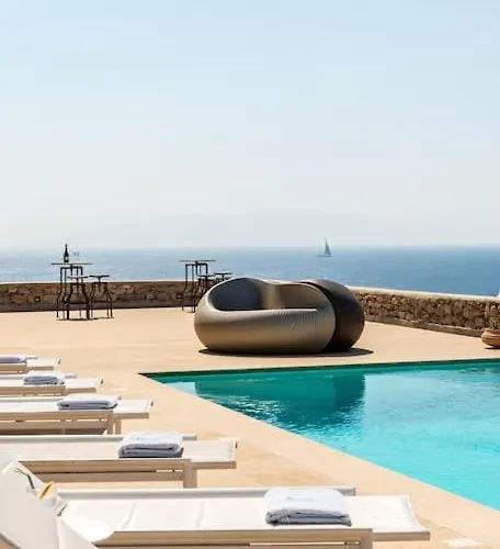 Newly Built Spectacular Sunset At St. John, Mykonos Agios Ioannis Diakoftis