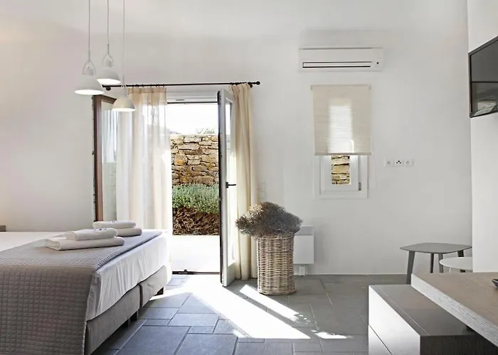 Newly Built Spectacular Sunset At St. John, Mykonos Agios Ioannis Diakoftis