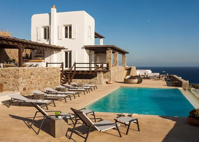 Newly Built Spectacular Sunset At St. John, Mykonos *