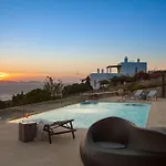 Newly Built Spectacular Sunset At St. John, Mykonos Villa *