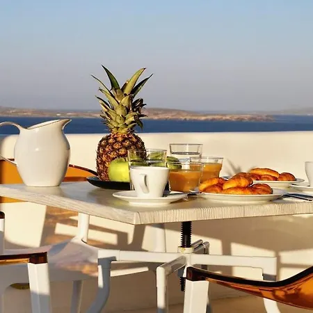 Newly Built Spectacular Sunset At St. John, Mykonos Villa Agios Ioannis Diakoftis