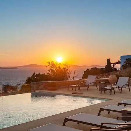 Newly Built Spectacular Sunset At St. John, Mykonos Villa