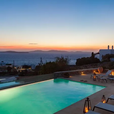 Newly Built Spectacular Sunset At St. John, Mykonos *