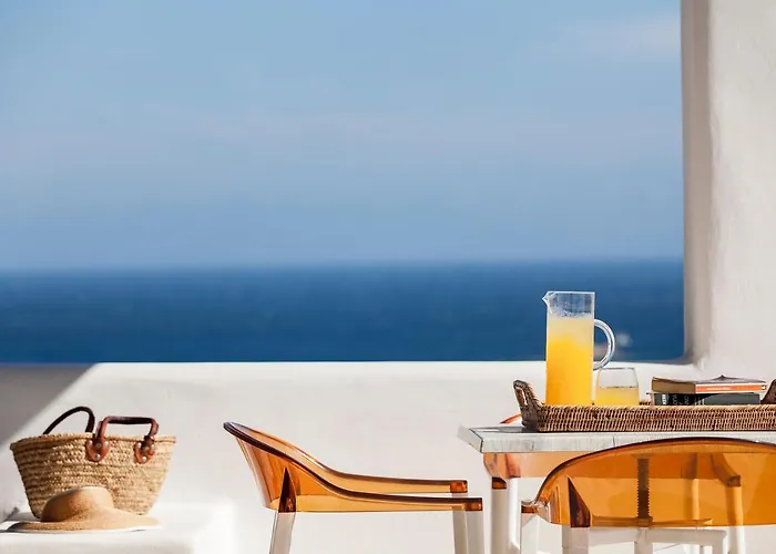 Newly Built Spectacular Sunset At St. John, Mykonos * Agios Ioannis Diakoftis