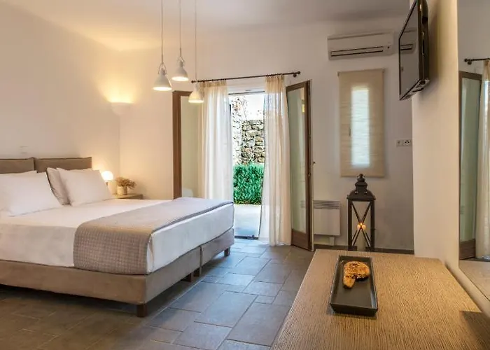 Newly Built Spectacular Sunset At St. John, Mykonos Agios Ioannis Diakoftis