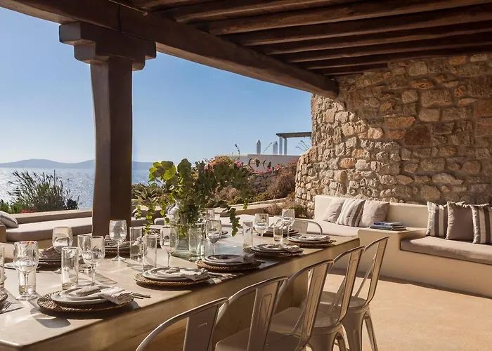 Newly Built Spectacular Sunset At St. John, Mykonos *