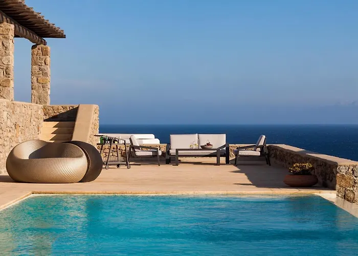 Villa Newly Built Spectacular Sunset At St. John, Mykonos *