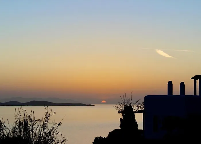 Newly Built Spectacular Sunset At St. John, Mykonos