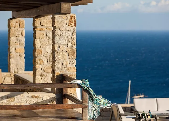 Newly Built Spectacular Sunset At St. John, Mykonos * Agios Ioannis Diakoftis